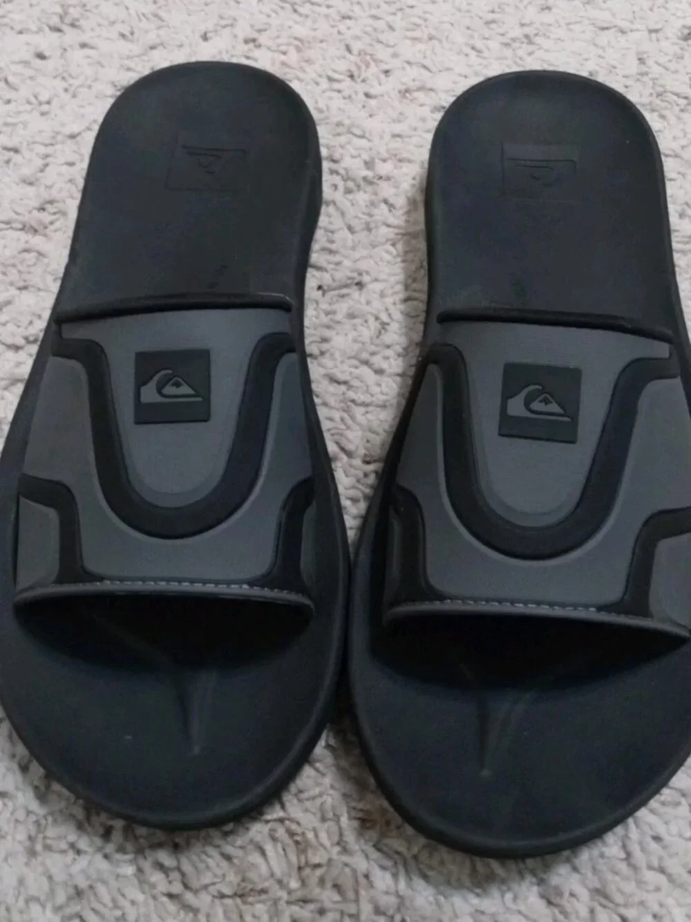 Quicksilver Mathodic Recovery Slides Men’s 10 Hydrosquish Technology Sandal New